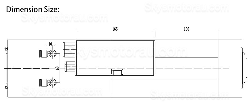4.5KW 220V/380V Air Cooled ISO20 ATC Spindle Motor JGLF51-30-24Z/4.5 3.6Nm Automatic Tool Change Spindle Motor